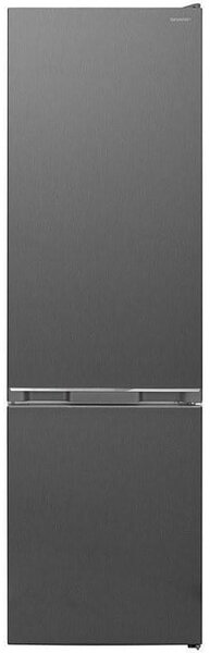 Хладилник с фризер Sharp SJ-FBB05DTXLE, клас E, 288л. общ обем, свободностоящ, 224kWh/годишно, инокс