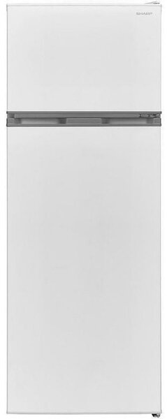 Хладилник с фризер Sharp SJ-FTB01ITXWE, 213л. общ обем, свободностоящ, 177kWh/годишно, бял