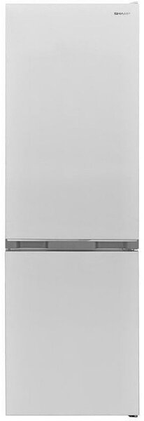 Хладилник с фризер Sharp SJ-FBB04DTXWE, клас E, 268л. общ обем, свободностоящ, 221kWh/годишно, бял
