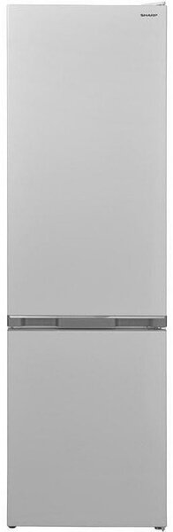 Хладилник с фризер Sharp SJ-FBB05DTXWE, клас E, 288л. общ обем, свободностоящ, 224kWh/годишно, бял