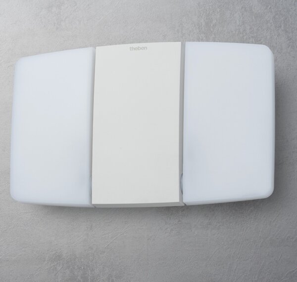 Theben - LED стенен прожектор 2xLED/10W/230V бял IP55