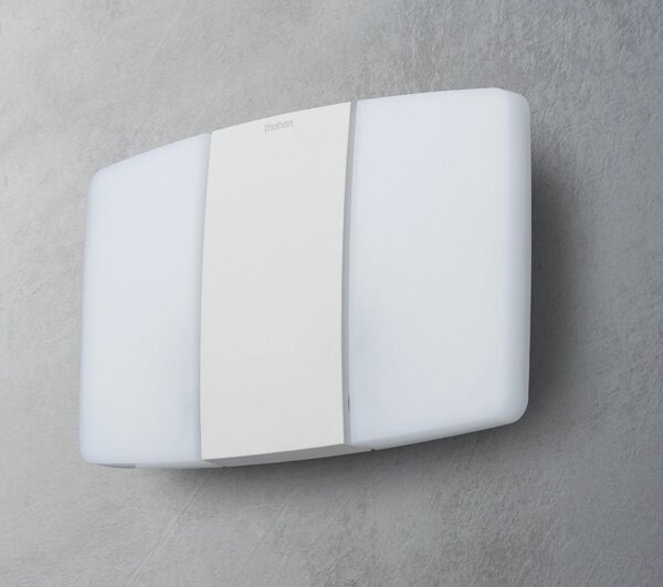 Theben - LED стенен прожектор 2xLED/10W/230V бял IP55