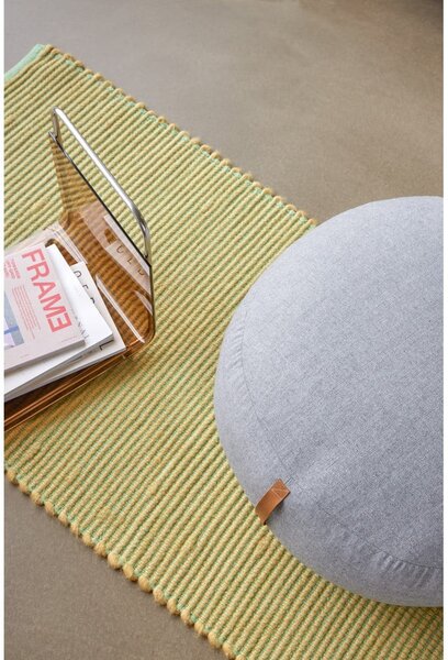 Светлосив пуф Turenio, ø 70 cm Mochi - Hübsch