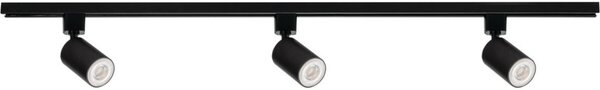 Kanlux 45922 - Точково осветително тяло за шинна система ALTEAR 3xGU10/10W/230V 1 м черно