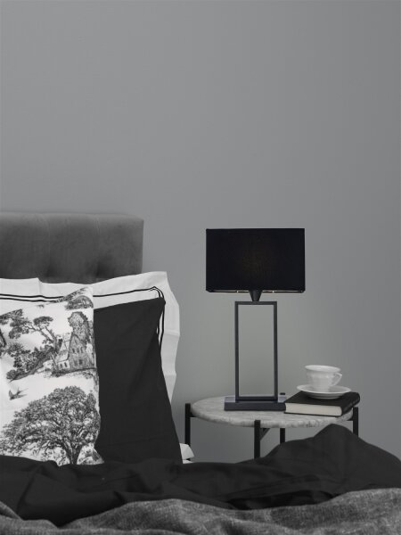 Cottex B2821SV - Настолна лампа KENSINGTON, 1xE14/40W/230V, черна