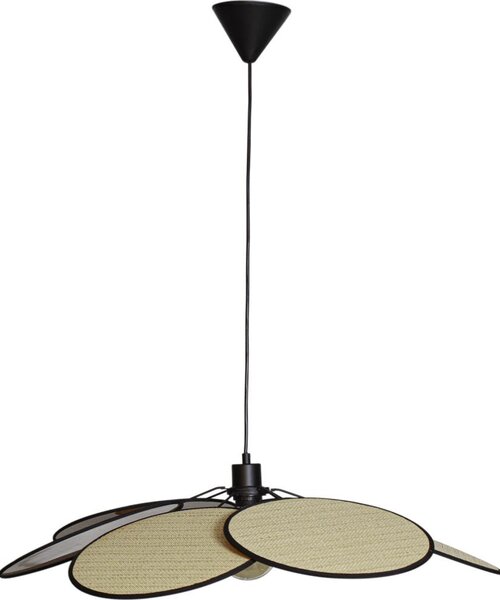 Cottex 8200130-4000 - Полилей на кабел WINF 1xE27/8W/230V бежово/черно