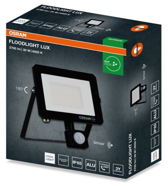 Osram - LED прожектор със сензор FLOODLIGHT LED/30W/230V 4000K IP65