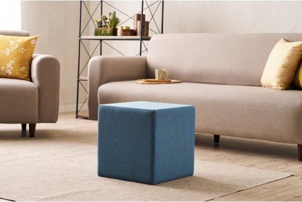 Табуретка CUBI 40x40 см синя