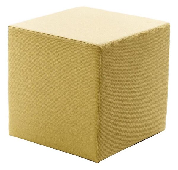 Табуретка CUBI 40x40 см жълта