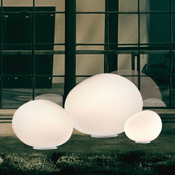 Foscarini Gregg outdoor media Външно декоративно осветително тяло, Бял, Пластмаса, Дизайн