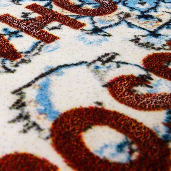 Seletti - Impossible Things Burnt Carpet #11 80x120 Светлина Синьо/Multicolor Seletti