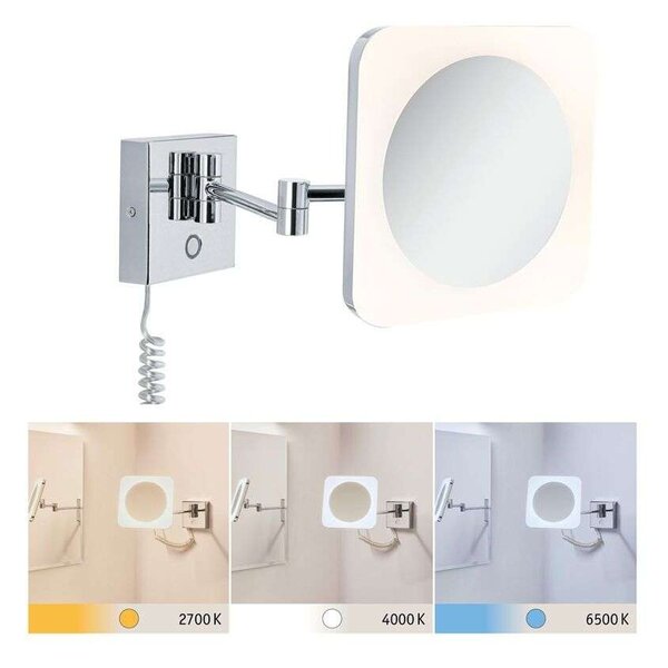 Paulmann - Jora LED Vanity Стенна Лампа IP44 Хром/Бялo/Mirror