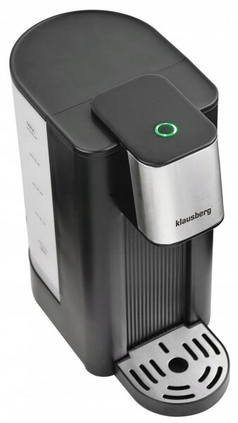 Диспенсър за гореща вода Klausberg KB 7877, 2600W, 2.5l, 95°C, 400-500мл/мин, Индикатор за нивото на вода, CE, RoHS, Черен