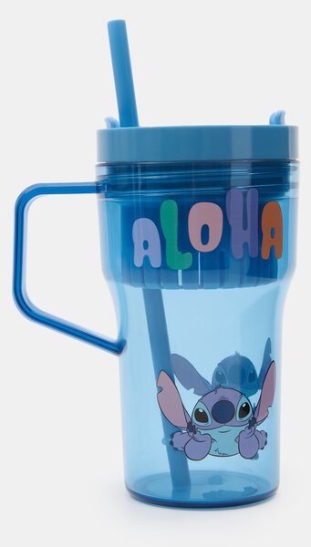Sinsay - Чаша с капак и сламка Lilo & Stitch - многоцветен