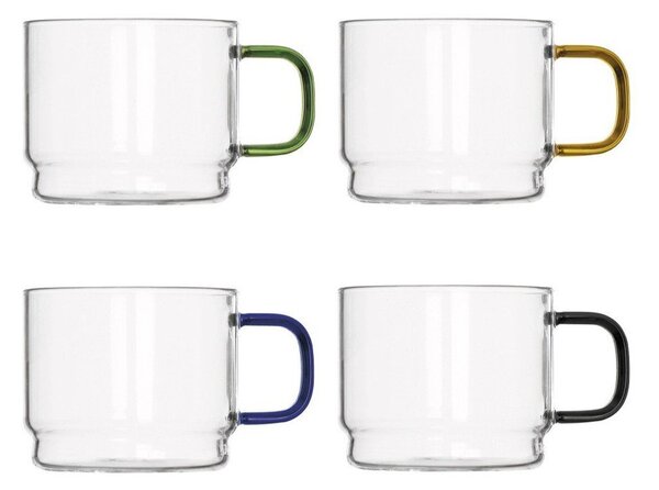 Стъклени чаши в комплект 4 бр. 350 ml Bridge – Brandani