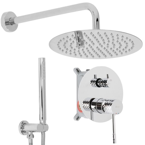 Душ система за вграждане Rea Lungo Diamond Chrome
