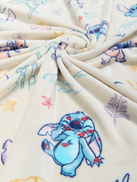 Sinsay - Одеяло Stitch - кремав