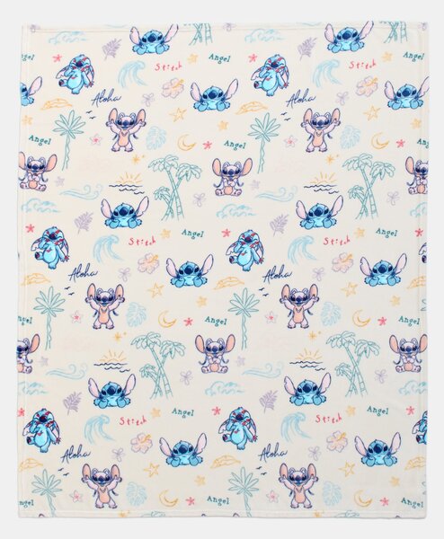 Sinsay - Одеяло Stitch - кремав