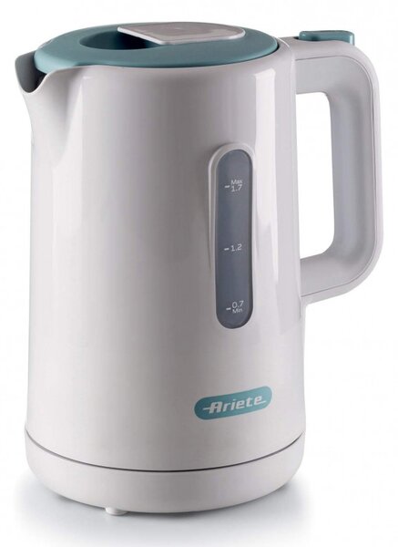 Електрическа кана Ariete BREAKFAST 2846/01, 2200W, 1.7 л, Автоматично изключване, Подвижен филтър, Бял