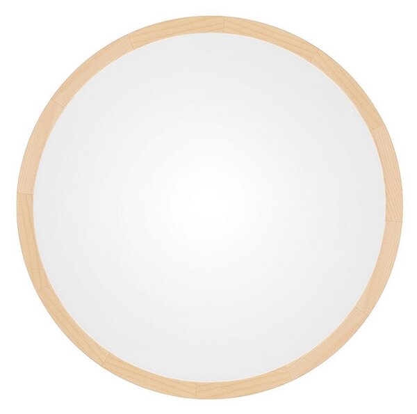 TEMAR LIGHTING Таванна лампа Cleo DR800, бор, Ø 80 cm, 6-свещник, E27, Затъмняване, Дърво, Дневна/трапезария, Дървесина, Модерен