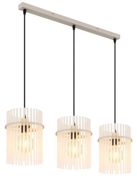 Globo 15698-3HB - Полилей на кабел GORLEY 3xE27/60W/230V