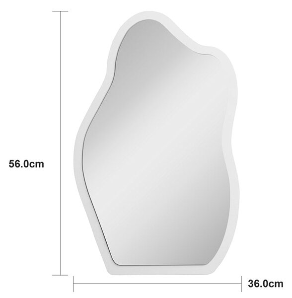 Огледало evanthia бяло mdf 36x1.2x56см