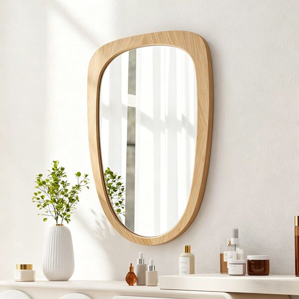 Огледало phaedra mdf естествено покритие 74x2.5x120 см