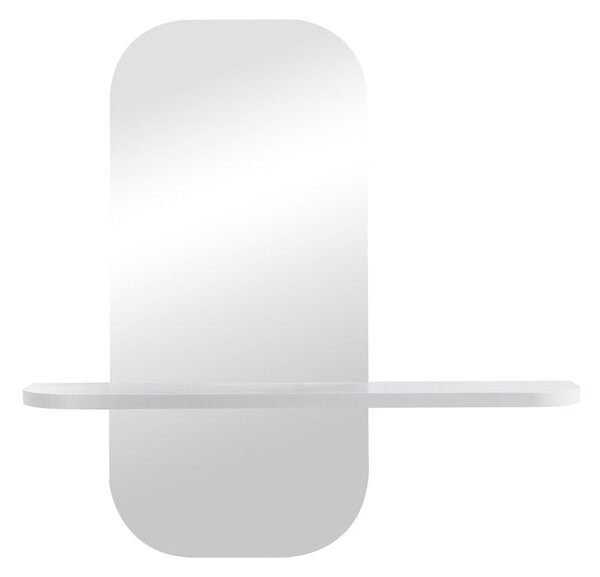 Огледало lunaria бяло mdf 60x11.5x60см