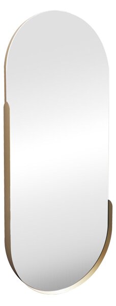Огледало asteria златисто mdf със златен метал 45x5x105см