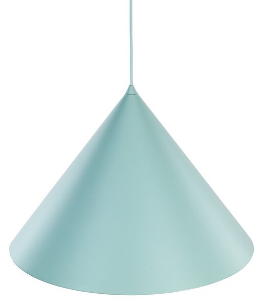TK Lighting Висяща лампа Cono, 1-пламъчна, Ø 50 cm, мента, E27, Затъмняване, Зелен, Дневна/трапезария, Метал, Модерен