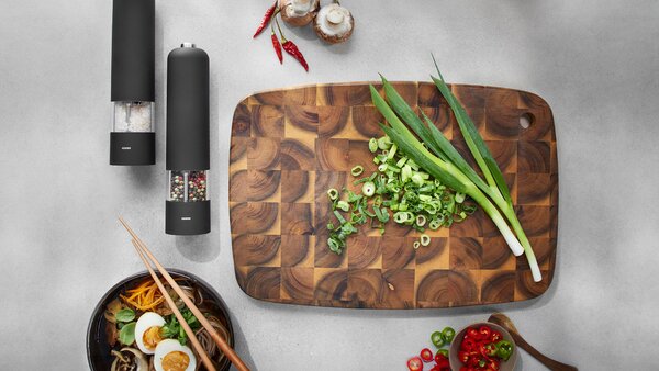Професионална дъска 40x28x2см Акация END GRAIN, KESPER