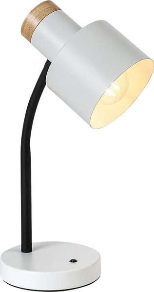 Rabalux 74098 - Настолна лампа PASTRO 1xE27/20W/230V бяла