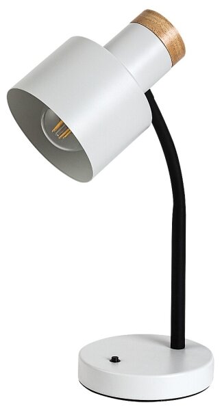 Rabalux 74098 - Настолна лампа PASTRO 1xE27/20W/230V бяла