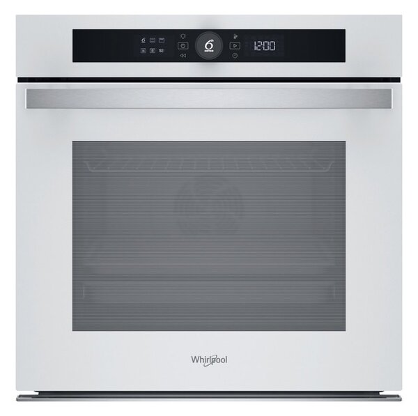 Фурна за вграждане Whirlpool WOI4S8PM1SWA, клас A+, 73л. обем, Multifunction 8 технология, Ready2Cook, бяла