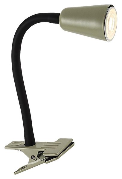 Rabalux 74092 - Настолна лампа с щипка ALDO 1xGU10/7W/230V хаки