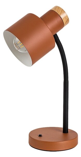 Rabalux 74100 - Настолна лампа PASTRO 1xE27/20W/230V оранжева