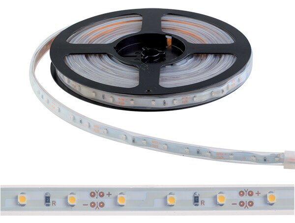 LED ЛЕНТА SMD3528 12VDC 60PCS/M ЗЕЛЕНA IP65