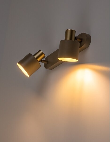Rabalux 73142 - Точково осветително тяло TISANDRA 2xE14/10W/230V бежово