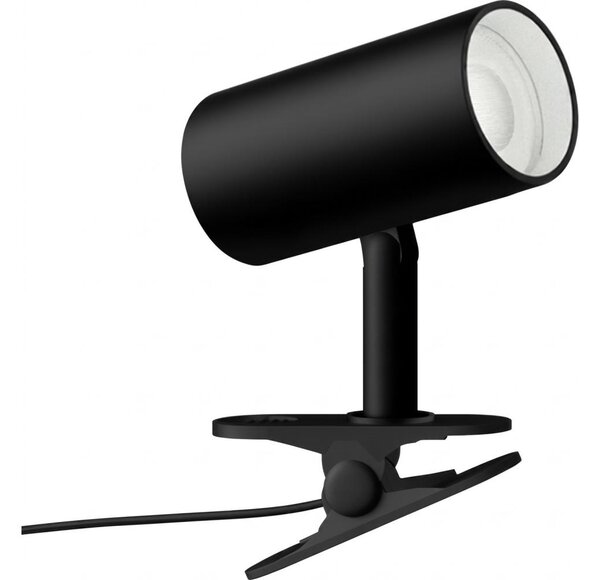 Immax NEO 08291L - Лампа с щипка PUNTO 1xGU10/9W/230V черна