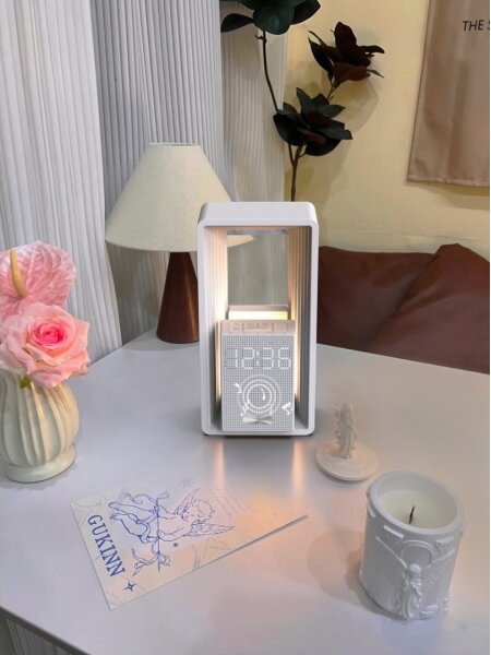 Immax NEO 09113L - настолна LED лампа с будилник и функция за зареждане CALM LED/3,5W/5V