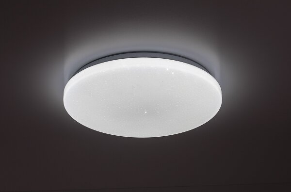 Rabalux 71445 - LED димируем таванен плафон DANNY 2 LED/22W/230V 3000-6500K Ø 33 см + с дистанционно управление
