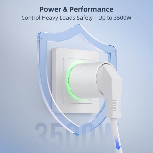 Immax NEO 07813L - Умен контакт F 3500W Wi-Fi