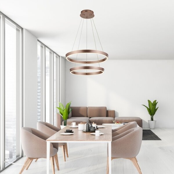 Rabalux 72403 - Димируем LED полилей на кабел NEVIRA LED/45W/230V 3000–6500K + дистанционно управление