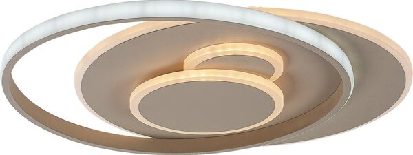 Rabalux 71465 - LED димируемо таванно осветително тяло BRANTIEL 57W/230V 3000-6000K 48,5x40 см + дистанционно управление