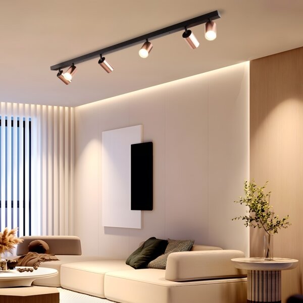 Immax NEO 08305L - Точково осветително тяло PUNTO 6xGU10/9W/230V розово злато