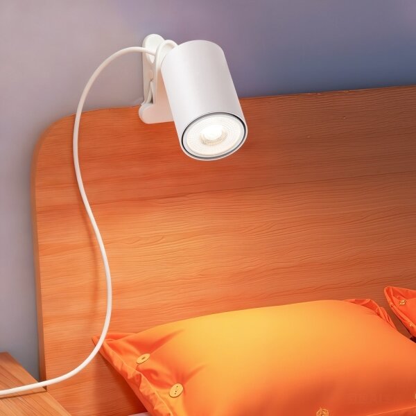 Immax NEO 08292L - Лампа със скоба PUNTO 1xGU10/9W/230V бяла