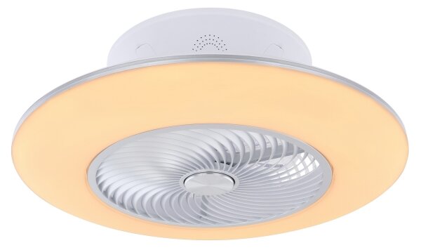 Globo 03623 - LED Димируем плафон с вентилатор KELLO LED/40W/230V