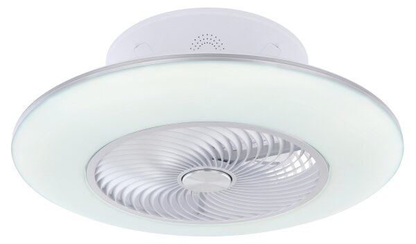 Globo 03623 - LED Димируем плафон с вентилатор KELLO LED/40W/230V