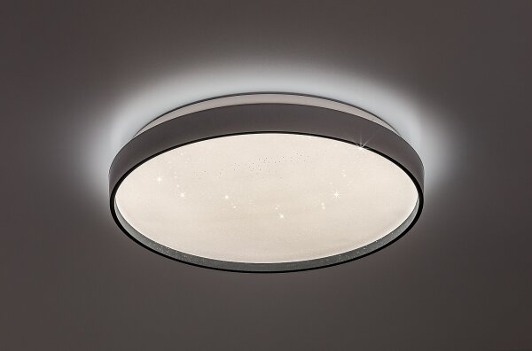 Rabalux 71449 - Димируемо LED таванно осветително тяло ZERAVA LED/34W/230V 3000-6500K Ø 38 см + дистанционно управление