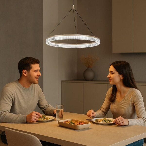 Rabalux 72471 - димируем LED полилей на кабел RIVONA LED/24W/230V 3000-6500K+дистанционно